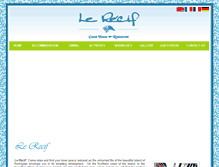 Tablet Screenshot of lerecifhotel.com